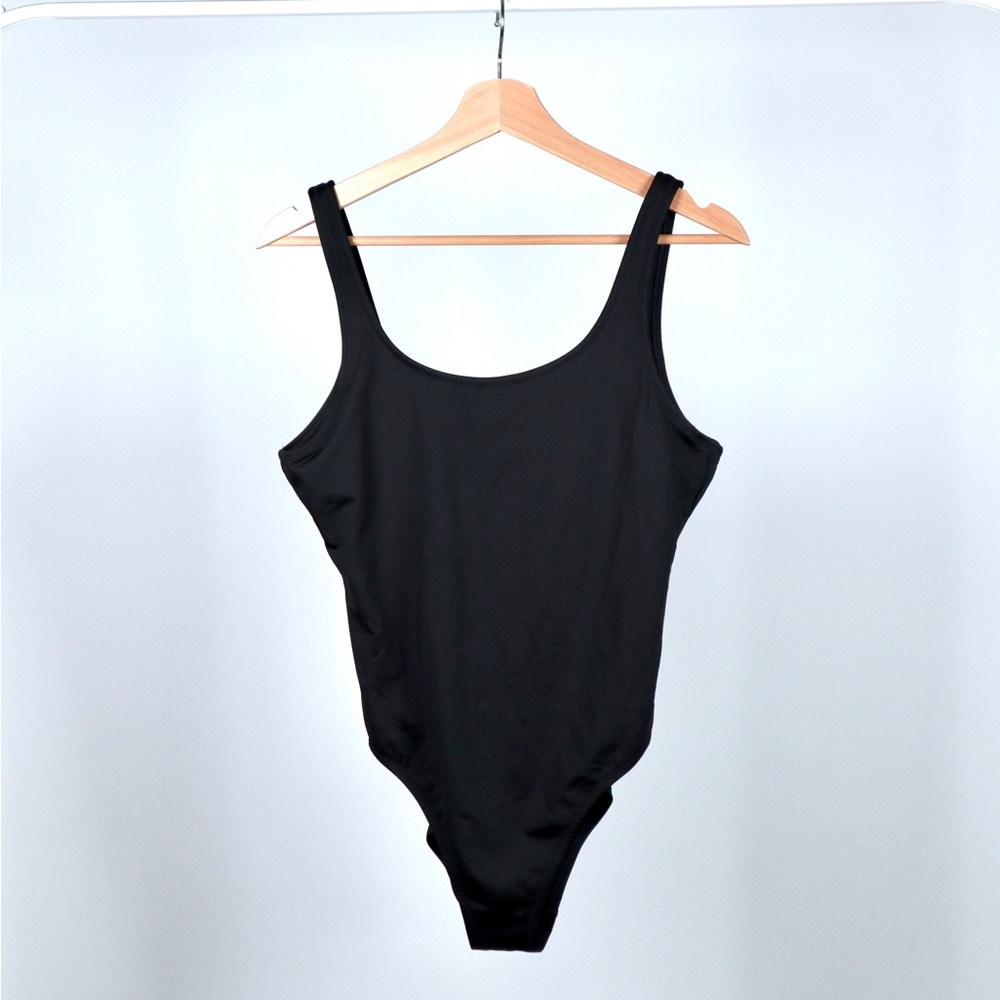 PINK VS Black One-Piece Swimsuit